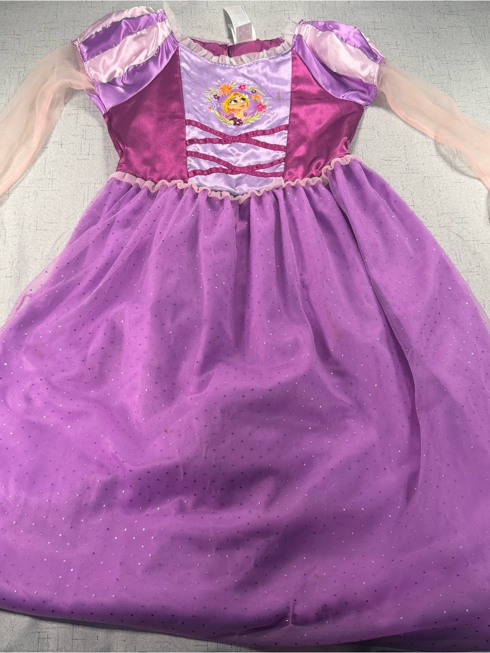 Disney Store Girls Purple Princess Costume Dress - Rapunzel Styles